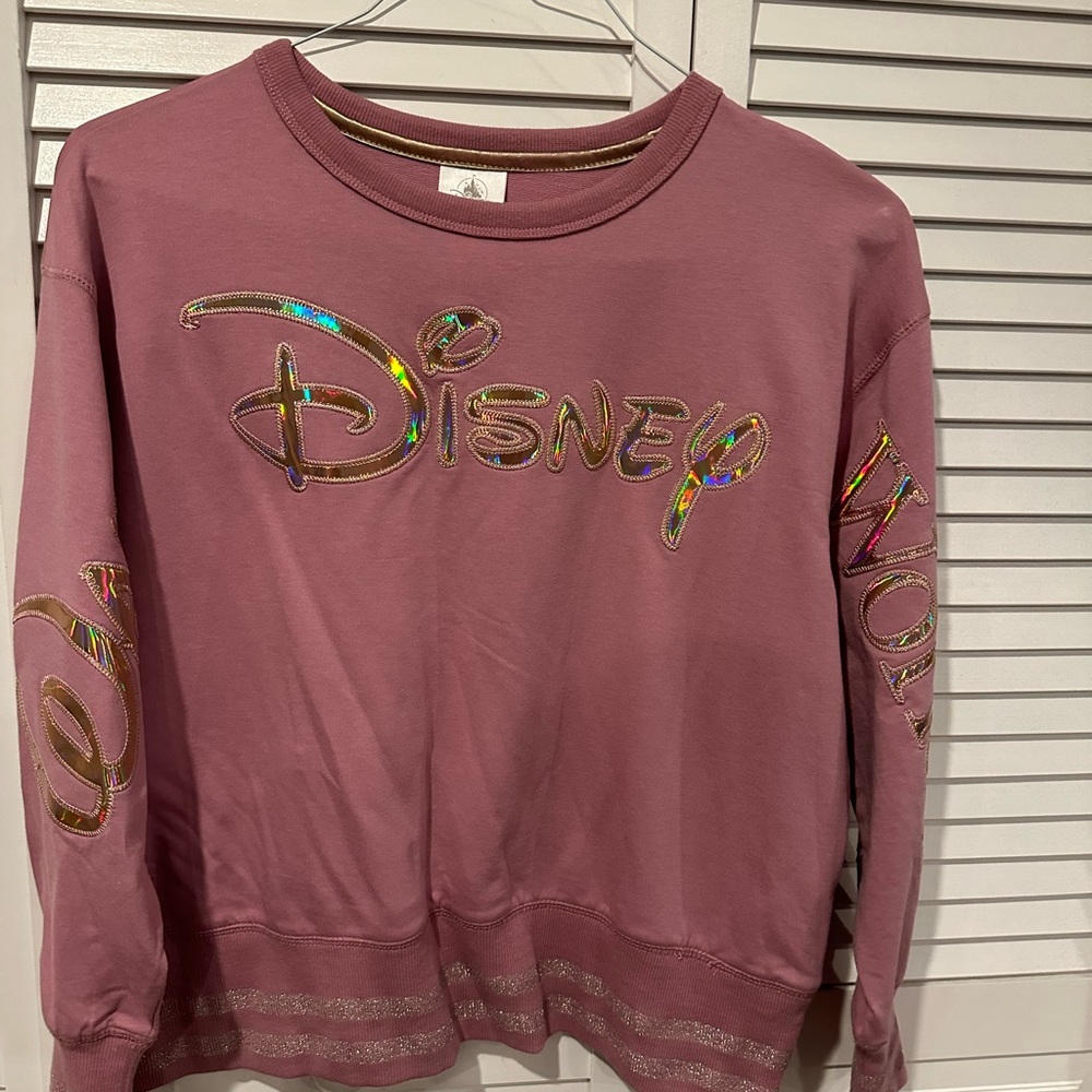 Disney Mauve Holographic Sweatshirt